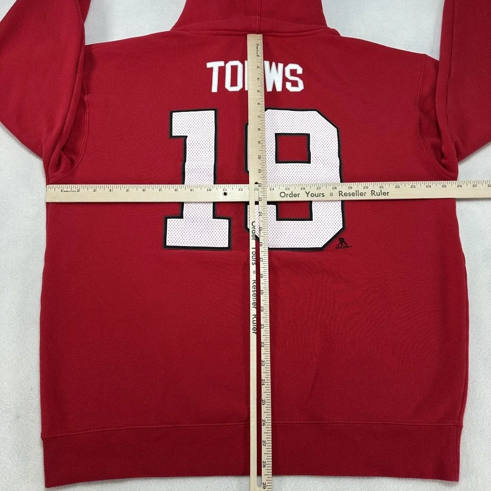 Chicago Blackhawks Hoodie‎ Mens XL Red NHL Hockey Reebok Toews 19 Winter Classic
